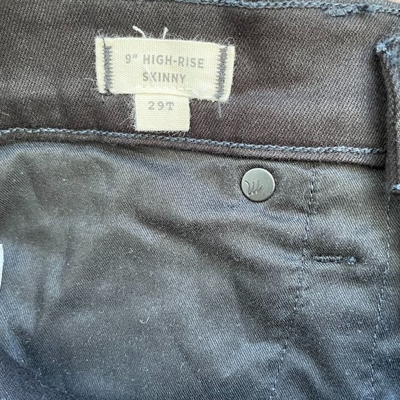 Madewell 9" High-Rise Skinny *Tall *G1203 - Picture 5 of 10